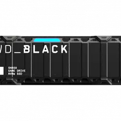 Disco duro SSD interno 1TB - WD_Black SN850 NVMe para consolas PS5™, Con licencia oficial, 7000MB/s, Negro
