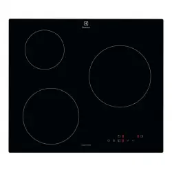 Electrolux - Placa de inducción Electrolux 3 zonas de cocción - CIB60320CK.