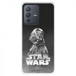 Funda Para Vivo V23 Oficial De Star Wars Darth Vader Fondo Negro - Star Wars