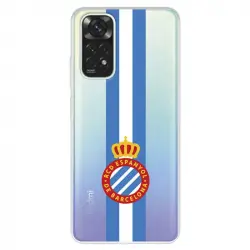 Funda Para Xiaomi Redmi Note 11 Pro 5g Del Escudo Albiceleste - Licencia Oficial Rcd Espanyol