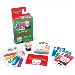 Funko Peppermint Lane Algo Salvaje! Juego de Cartas de Papa Noél