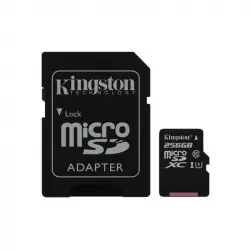 Kingston Canvas Tarjeta MicroSDXC 256GB Clase 10
