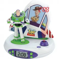 Lexibook Toy Story Reloj Despertador con Proyector y Sonidos
