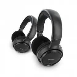 Metronic DUO Auriculares Inalámbricos UHF Negros