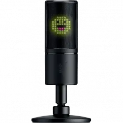 Micrófono - Razer Seiren Emote, Alámbrico, 100 Hz a: 20 kHz, USB, mV / Pa, Soporte de mesa, Negro
