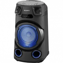 Altavoz inalámbrico - Sony MHC-V13, 150 W, Con Antena FM+Control Remoto, Bluetooth, Iluminación LED, Negro