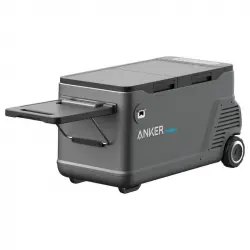 Anker EverFrost Powered Cooler 50 Refrigerador Eléctrico de Zona Dual 53L con Pantalla LCD y Ruedas