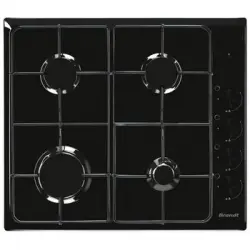 Brandt Placa De Gas 60cm 4 Fuegos Negro - Bpe3410b