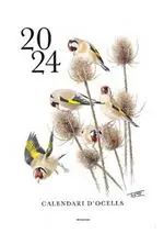 Calendario pared d'Ocells 2024