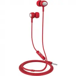 Celly UP500 Auriculares Intrauditivos Rojos