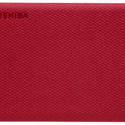 Disco duro externo 2 TB - Toshiba Canvio Advance, 2.5", USB tipo A, HDD, Rojo