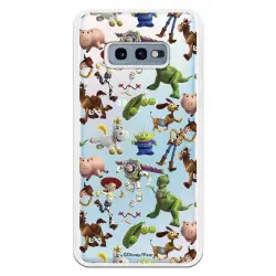 Funda Oficial Disney Toy Story Siluetas Transparente para Samsung Galaxy S10e