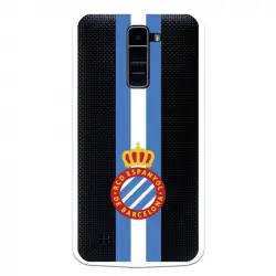 Funda Para Lg K10 4g Del Rcd Espanyol Escudo Albiceleste Escudo Albiceleste - Licencia Oficial Rcd Espanyol