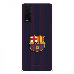 Funda Para Oppo Find X2 Del Barcelona Rayas Blaugrana - Licencia Oficial Fc Barcelona