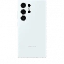 Funda - Samsung, Para Galaxy S24 Ultra, Silicona, Trasera, Blanco