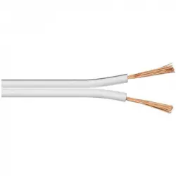 Goobay Cable para Altavoz 2x1.5mm 10m Blanco