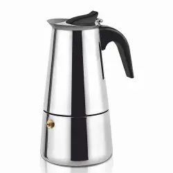 Haeger SS Moka Pot Cafetera Italiana 10 Tazas