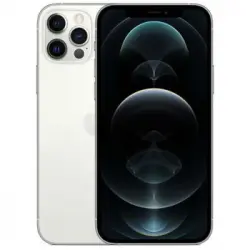 Iphone 12 Pro 128 Gb Plata Reacondicionado - Grado Excelente ( A ) + Garantía 2 Años + Funda Gratis