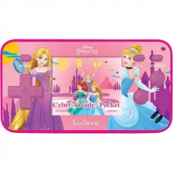 Lexibook Disney Princess Cyber Arcade Pocket Consola de Bolsillo Pantalla 150 Juegos 1.8''