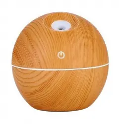Northix Aroma 007 Humidificador Ultrasónico 130ml Madera Clara