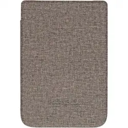 Pocketbook WPUC-627-S-GY Funda para Libro Electrónico 6" Folio Marrón/Gris