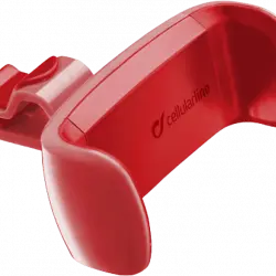 Soporte de móvil para coche - CellularLine HANDYSMARTP, Universal, Rojo