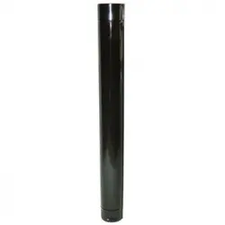 Tubo Estufa Color Negro Vitrificado De 180 Mm - Neoferr..