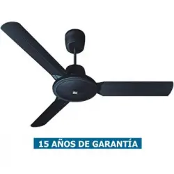 Ventilador De Techo Vortice 61759 Nordik Evolution 140 Negro