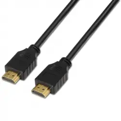 Aisens A119-0093 Cable HDMI V1.4 Alta Velocidad con Ethernet Macho/Macho Negro 1m