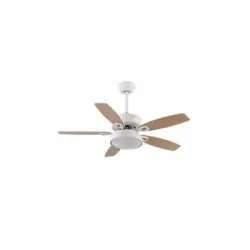 Akunadecor - Ventilador De Techo Metal Blanco Braw