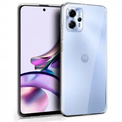 Cool Funda Silicona Transparente para Motorola Moto G13/G23