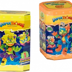 Figura - Magicbox Superthings Neon Power Serie Kazoom Kid, 3cm, Multicolor
