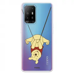 Funda Para Oppo A94 5g Oficial De Disney Winnie Columpio - Winnie The Pooh