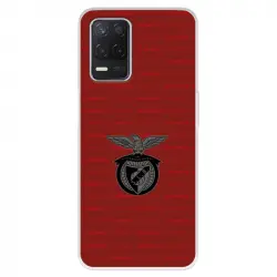 Funda Para Realme Narzo 30 5g Del Escudo Fondo Granate - Licencia Oficial Benfica