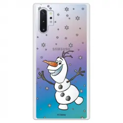 Funda Para Samsung Galaxy Note 10plus Oficial De Disney Olaf Transparente - Frozen