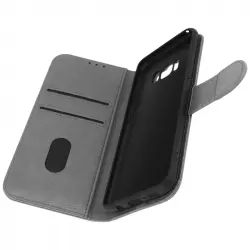 Funda Samsung Galaxy S8 Tarjetero Soporte Vídeo Gris