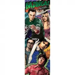 GB Eye Póster de Puerta The Big Bang Theory Comic 158x53cm