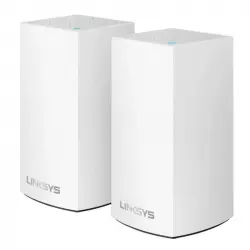 Linksys Velop Sistema Wi-Fi en Malla Doméstico AC2400 2 Nodos
