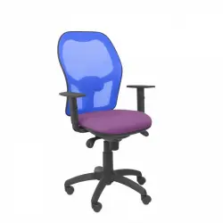 Piqueras y Crespo Jorquera Silla Malla Azul Asiento Bali Lila