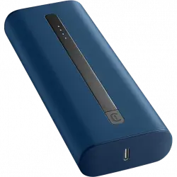 Powerbank - CellularLine Thunder, Universal, 20000 mAh, 2 entradas USB-C, Azul