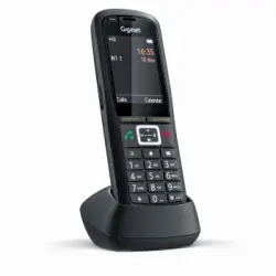 R700h Pro Teléfono Dect Identificador De Llamadas Negro