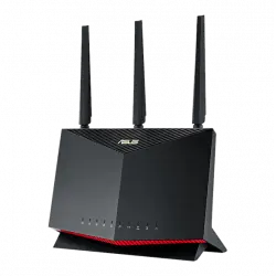 Router WiFi - ASUS RT-AX86U Pro, 4804 Mbit/s, MU-MIMO, Gaming, 6, Negro