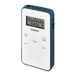 Sangean - Radio de bolsillo Sangean Pocket 140 Blanco (Reacondicionado grado A).