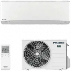 Aire acondicionado - Panasonic KIT-Z35-ZKE ETHEREA Z, Split 1x1, 3010 fg/h, WiFi, Bomba de calor, Blanco