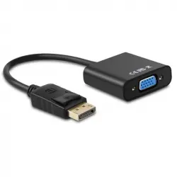 Aisens Adaptador DisplayPort a SVGA Macho/Hembra 15cm Negro