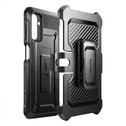 Carcasa Supcase Para Samsung A14 5g Antigolpes Soporte Clip Cinturón – Negro