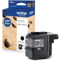 Cartucho de Tinta Original Brother LC12EBK Negro Larga Duración
