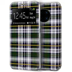 Cool Funda Flip Cover Dibujos Cuadros para Huawei Mate 30 Pro