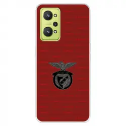 Funda Para Realme Gt Neo 2 Del Escudo Fondo Granate - Licencia Oficial Benfica