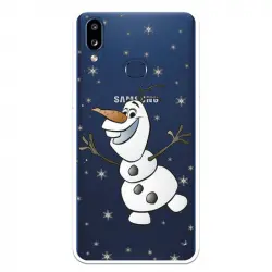 Funda Para Samsung Galaxy A10s Oficial De Disney Olaf Transparente - Frozen